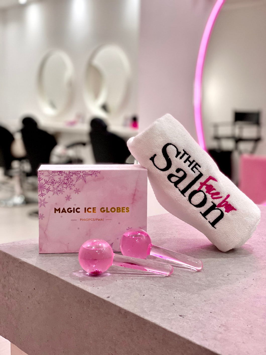 MAGIC ICE GLOBES FACE MASSAGE SET