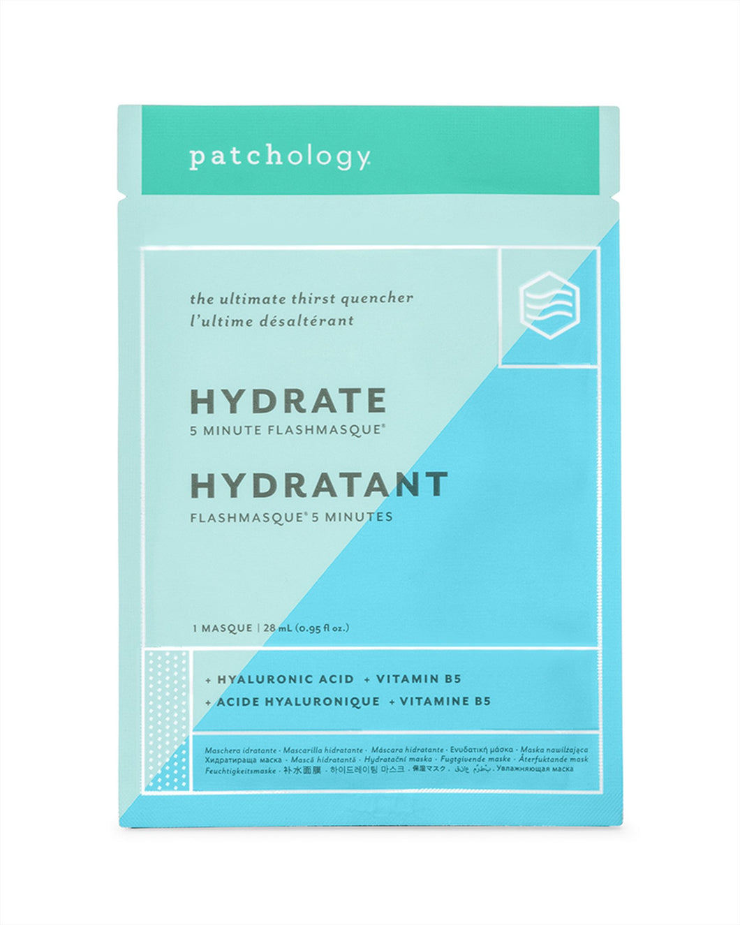 PATCHOLOGY FLASHMASQUE HYDRATE - SINGLE PACK